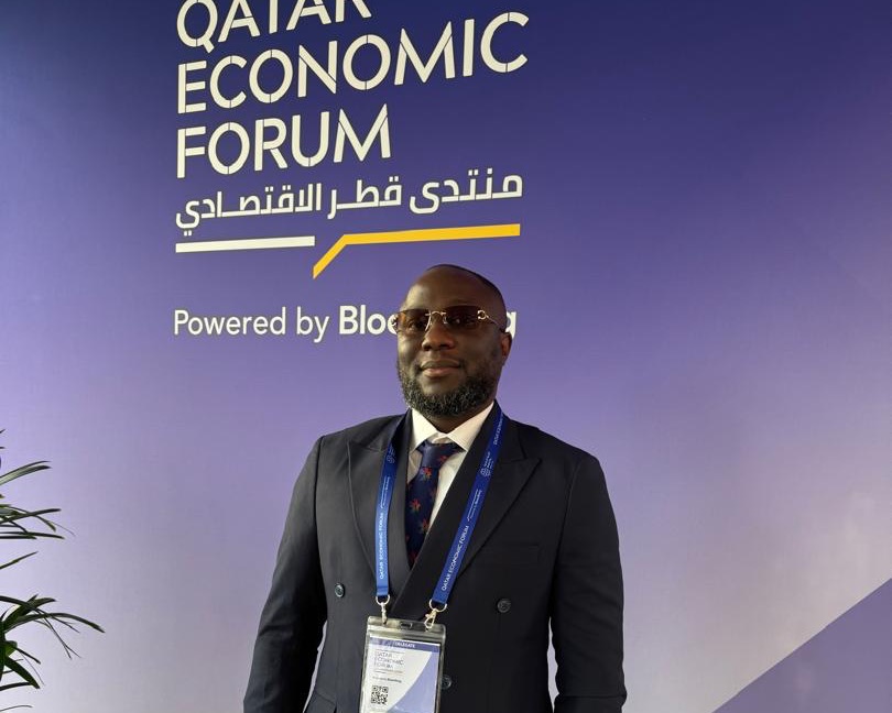 Oluwaseun Dania at the Qatar Economic Forum